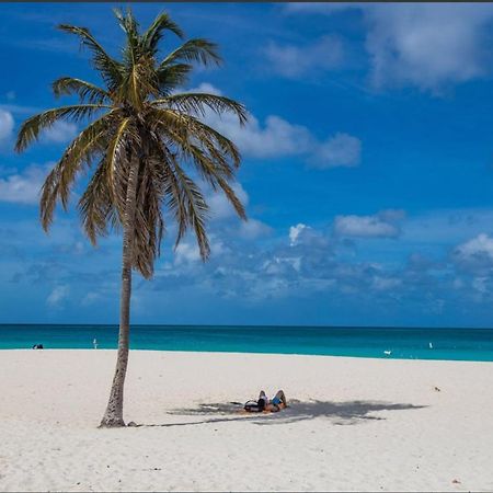 Ocean View Condo Overlooking The Caribbean Sea Oranjestad Luaran gambar